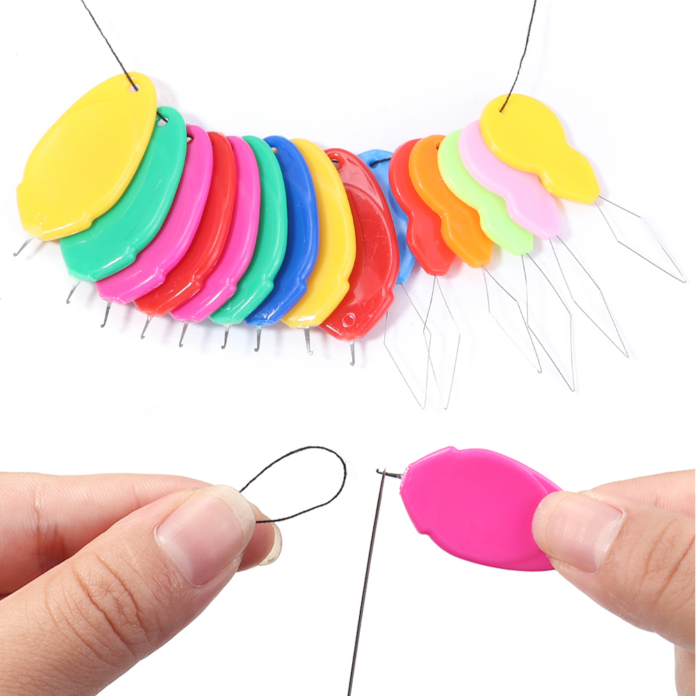 Embroidery Converter - 10개/세트 간편 바늘통입기 도구 노인용 바늘질