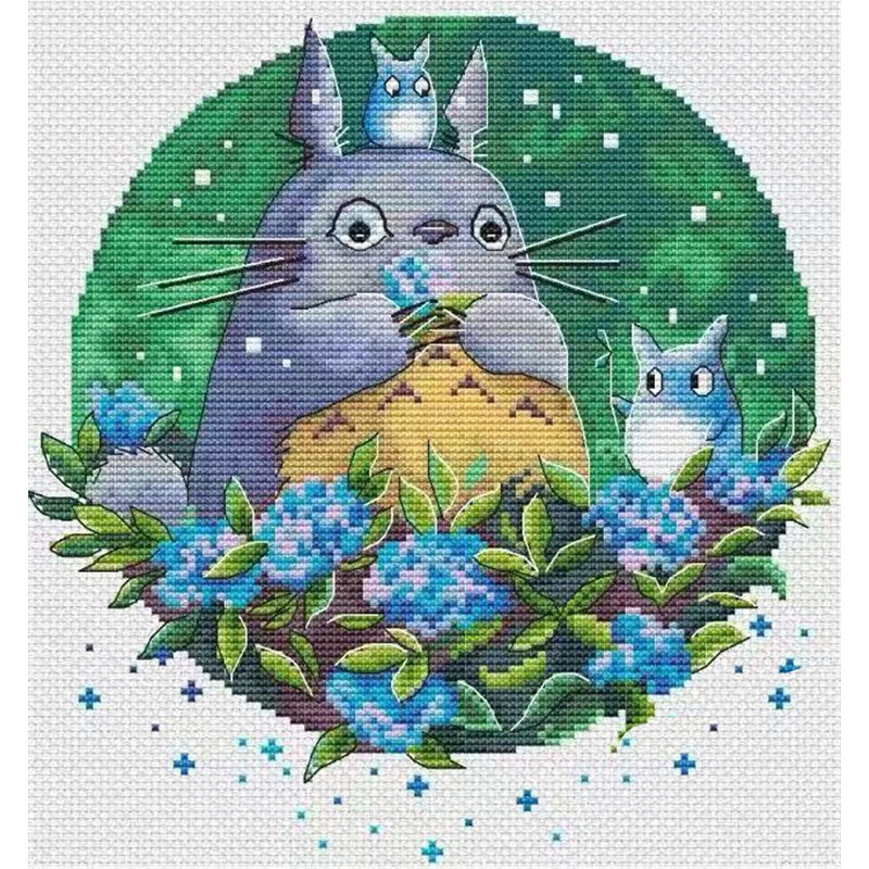 Embroidery World - 742Fun 크로스 스티치 패키지 인사말 계산
