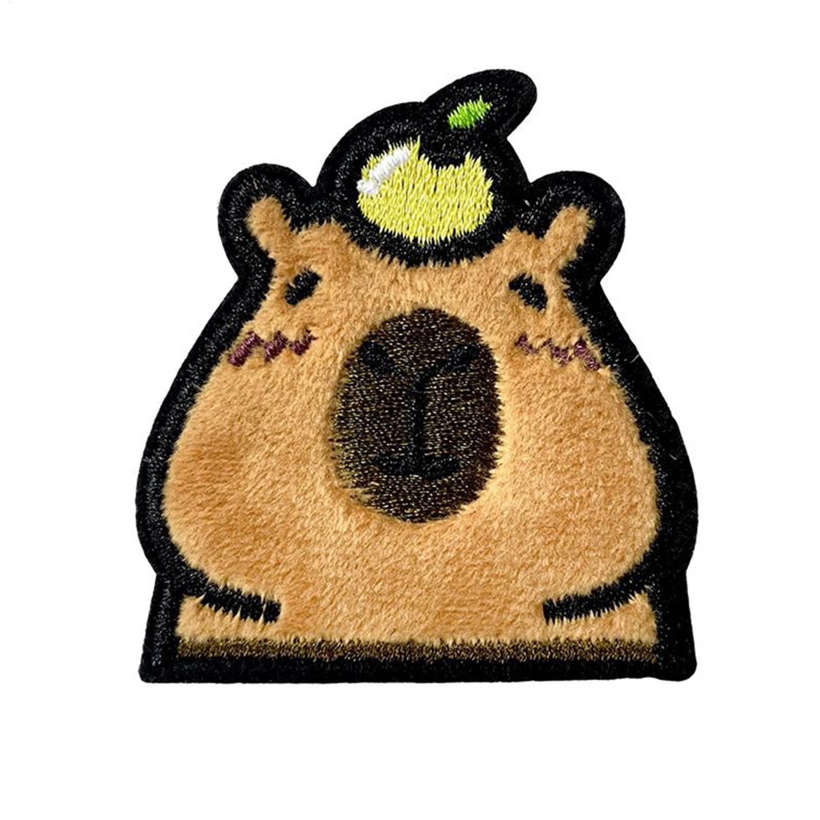 아이언 온 패치 동물 카피바라 모양 배낭 용 패치 교사 - Embroidery Backpack Kit 리뷰 및 가격