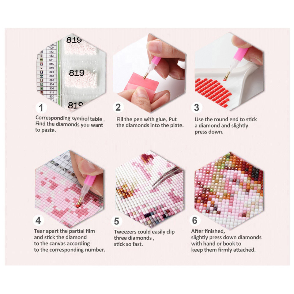 다이아몬드 페인팅 뉴욕, 도쿄 도시 풍경 장식 Diy  - Embroidery World 리뷰 및 가격