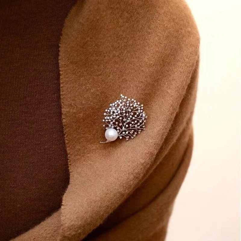 천연 담수 진주 브로치, 하늘 별 지르콘 산호 소원 나 - Embroidery Australia 리뷰 및 가격