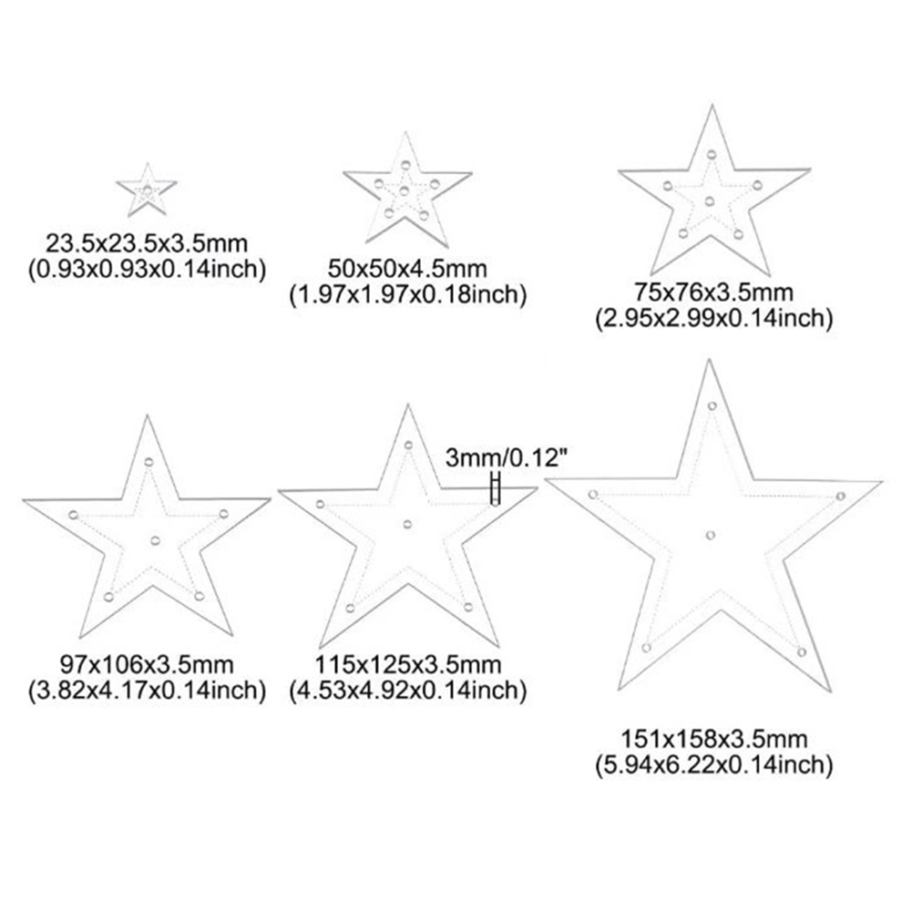 별 아크릴 바느질 템플릿, DIY 별 모양 걸이식 장식 - Embroidery Backpack Kit 리뷰 및 가격