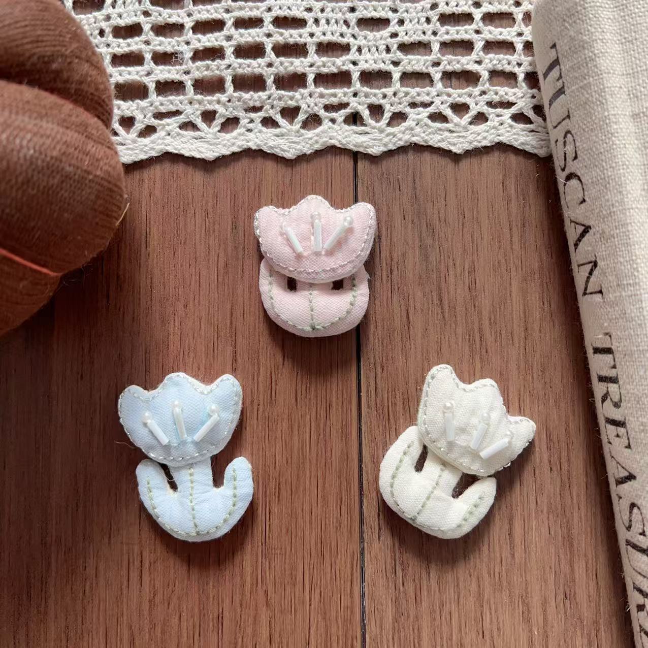 DIY 자수 도파민 튤립 브로치 헤어 클립 어린이 신발 - Embroidery Backpack Kit 리뷰 및 가격