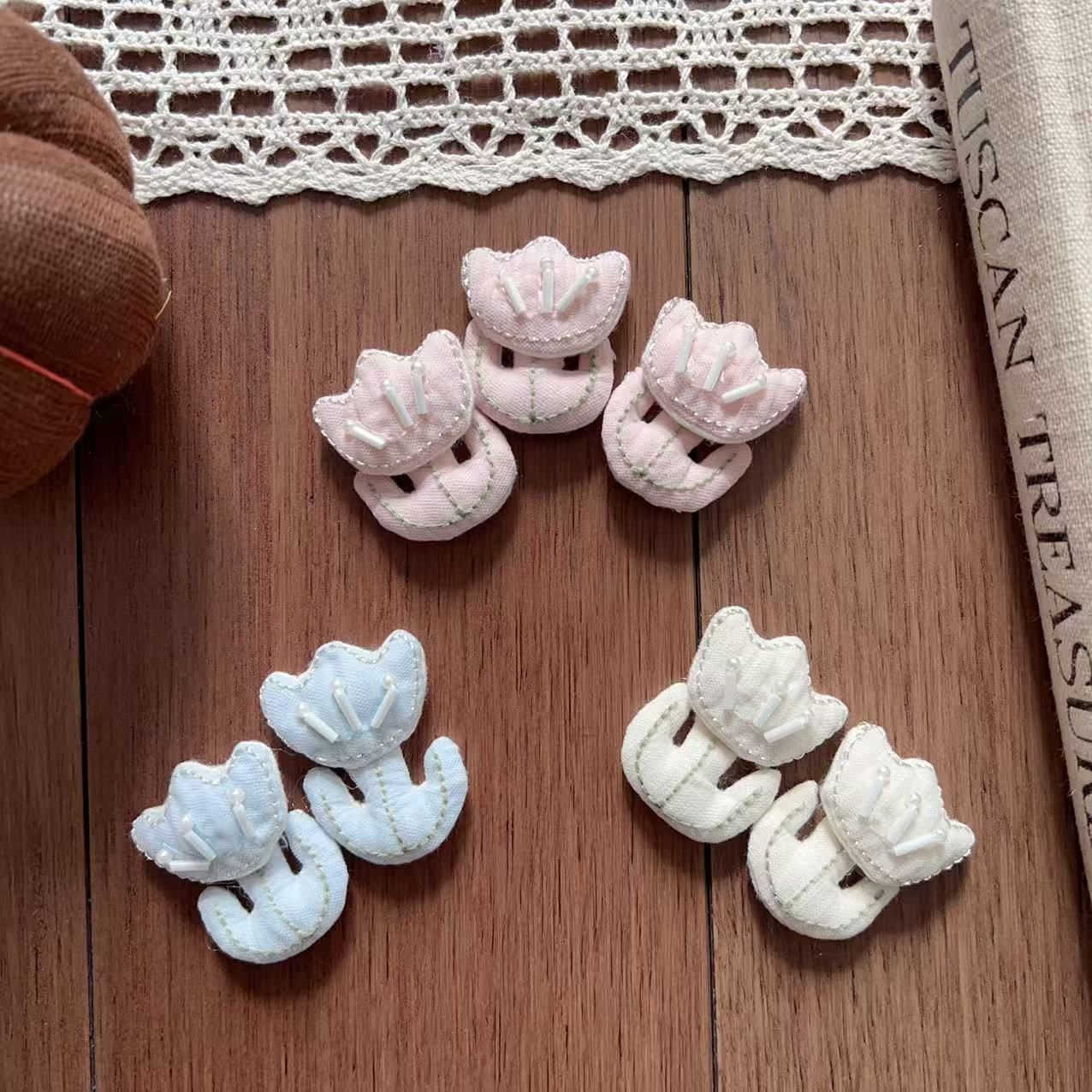 DIY 자수 도파민 튤립 브로치 헤어 클립 어린이 신발 - Embroidery Backpack Kit 리뷰 및 가격
