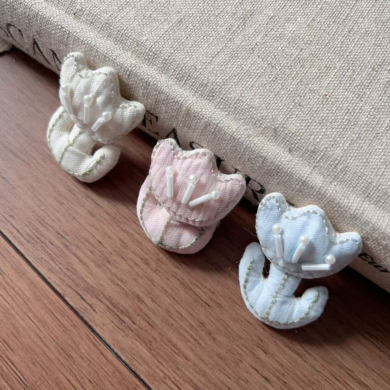 DIY 자수 도파민 튤립 브로치 헤어 클립 어린이 신발 - Embroidery Backpack Kit 리뷰 및 가격