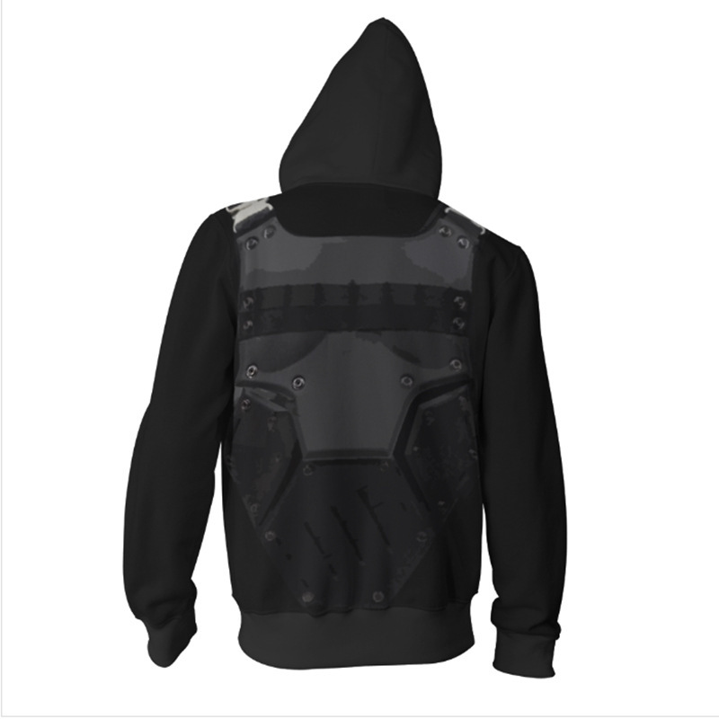 3D 프린트 퍼니셔 집업 후드티, 알리익스프레스 도매  - Embroidery Zip Up Hoodie 리뷰 및 가격