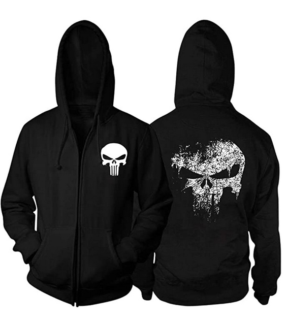 3D 프린트 퍼니셔 집업 후드티, 알리익스프레스 도매  - Embroidery Zip Up Hoodie 리뷰 및 가격