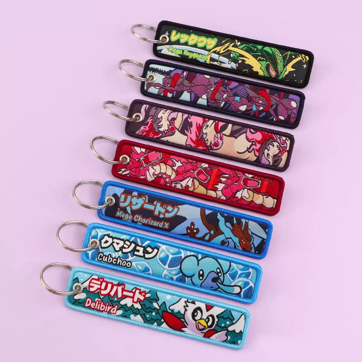 포켓몬 펜던트 자동차 키체인 배낭 키체인 자수 키체인  - Embroidery Keychain 리뷰 및 가격