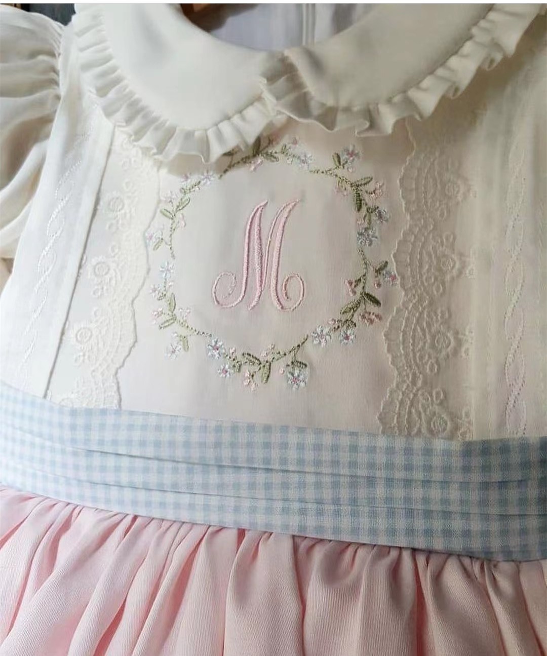 아기 소녀 여름 핑크 토끼 자수 터키 빈티지 로리타 공 - Embroidery Rabbit 리뷰 및 가격