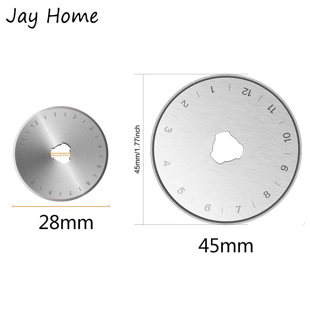 28-45MM 로터리 커터 블레이드 날카롭고 내구성이  - Embroidery Converter 리뷰 및 가격